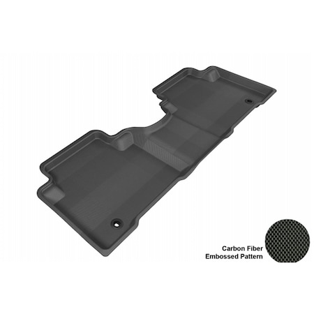 3D Maxpider HYUNDAI SANTA FE SPORT 2013 KAGU BLACK R2 5 SEATS ONLY Floor Mat L1HY01721509